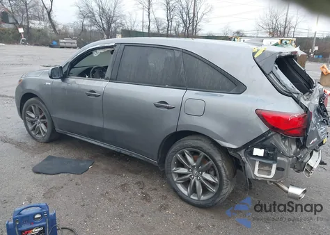 2019 Acura Mdx Tech A-Spec Pkgs z USA, uszkodzony, nr VIN 5J8YD4H07KL011714